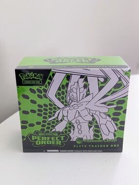 NEW Pokemon Perfect Order Pokemon Center ETB - Brand New & Sealed!